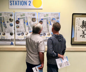 Citizens observe project drafts